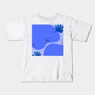 My Point of View (blue) Kids T-Shirt